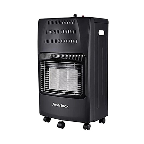 Estufa A Gas Acerinox Con Válvula Y Manguera 001