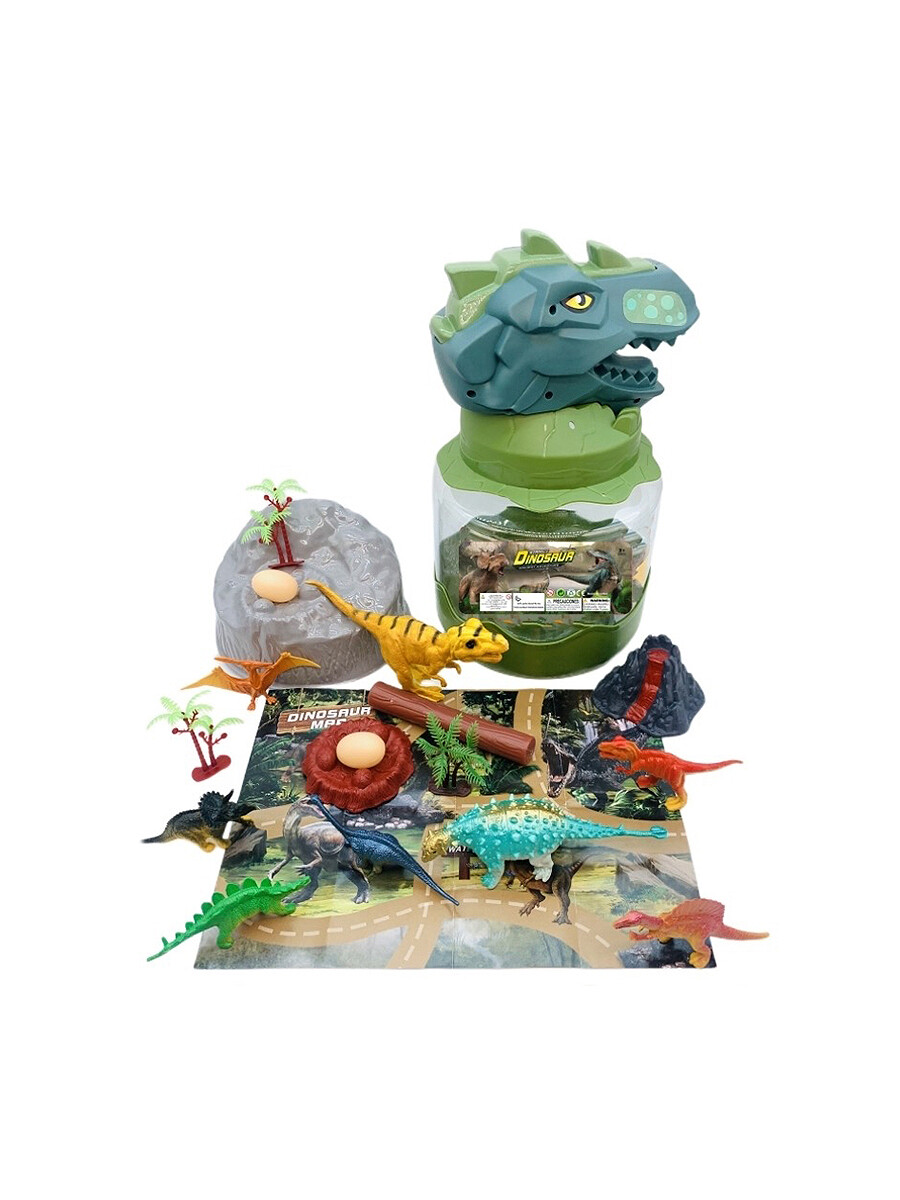SET DINOSAURIOS - VERDE 