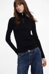 Buzo Zip Negro