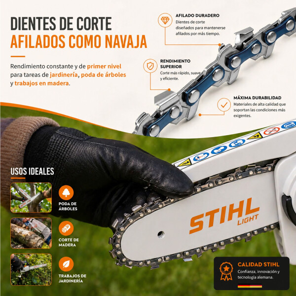 Cadena Stihl Mini Motosierra P/gta 26 1/4 CADENA GTA 26 1/4 1.1 7150