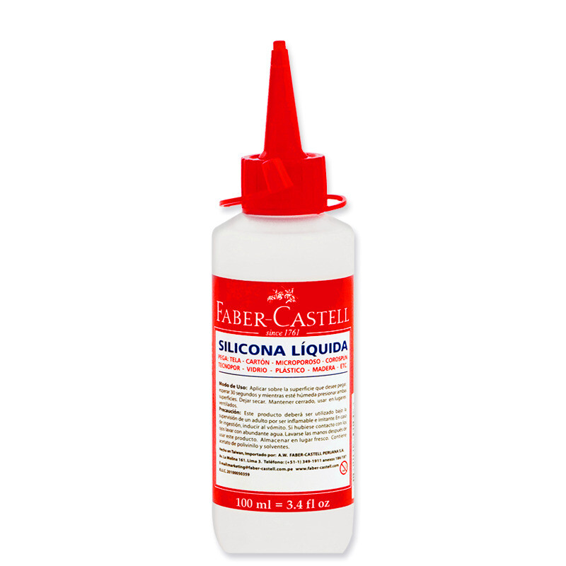 Silicona Líquida 100 Ml Faber-Castell #Silicona líquida 100 ml Faber Castell