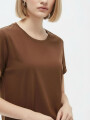 Remera Cordata Marron