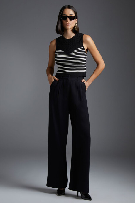 Pantalon Calu Negro