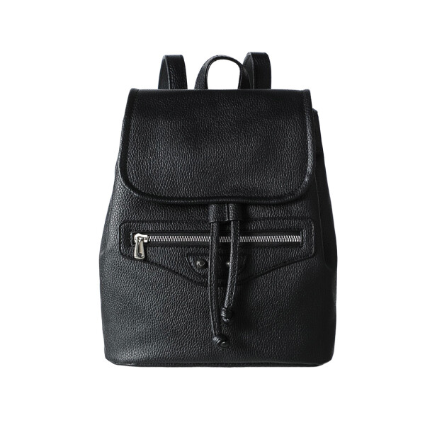 Mochila con cierre Negro