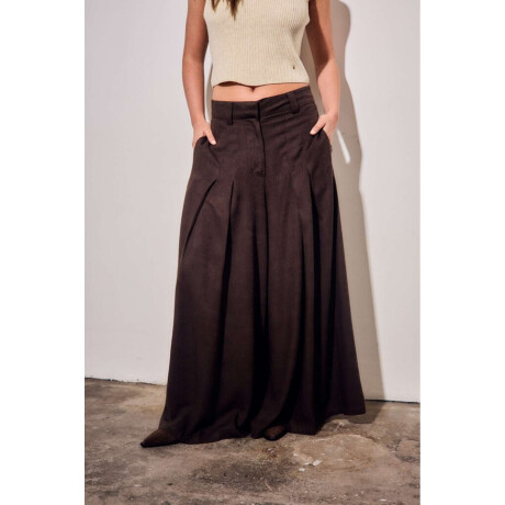 Pantalon Con Lino Safari