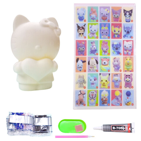 Alcancia personajes puntos diamantes para pintar y crear DIY Alcancia Personajes Puntos Diamantes Para Pintar Y Crear Diy