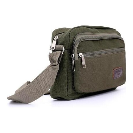 Bandolera Canva Feroe Verde musgo