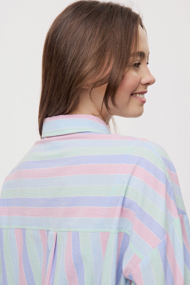 CAMISA CAPRI Celeste