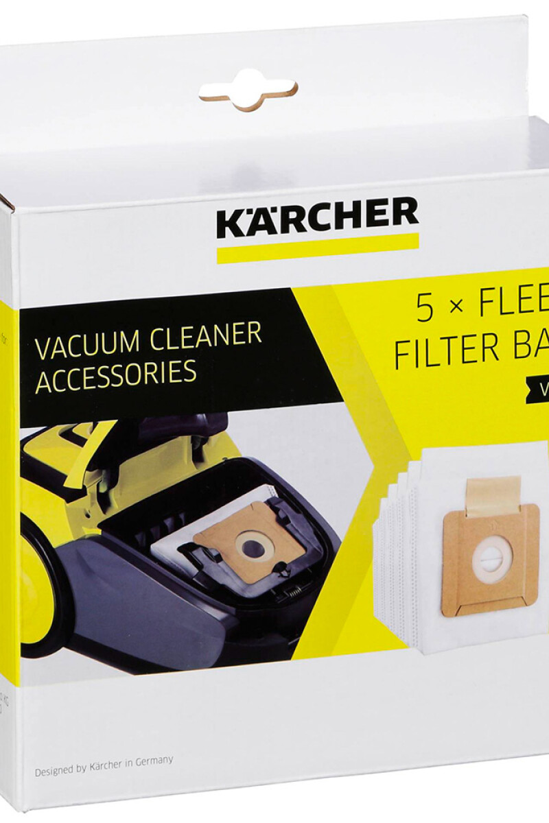 Pack Bolsas Para Aspiradora Karcher VC2 Pack 5 Unidades Pack Bolsas Para Aspiradora Karcher VC2 Pack 5 Unidades