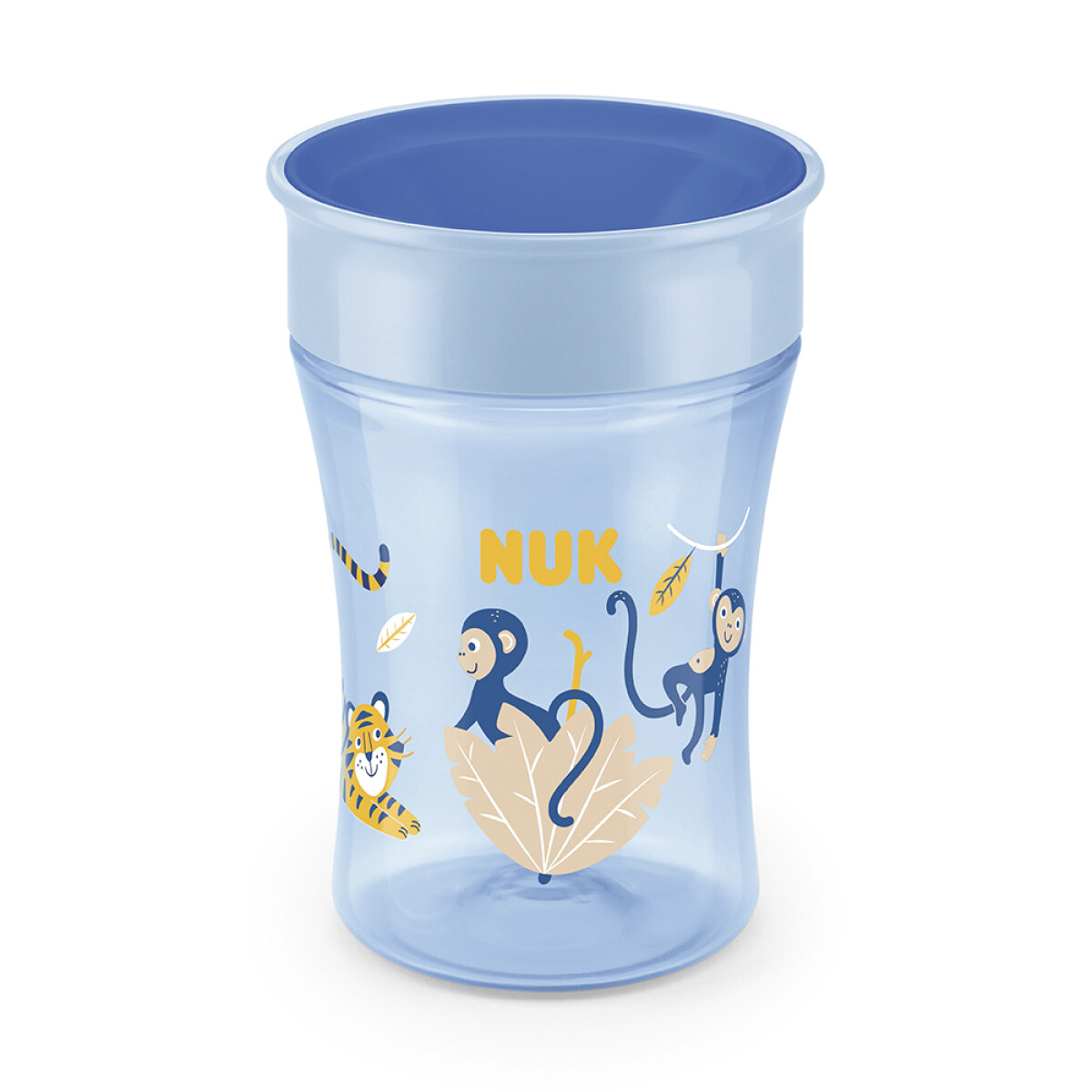 Vaso Nuk Magic Cup +8m Azul 230 Ml. 