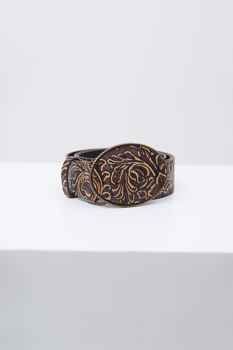 CINTO PRINT MARRON