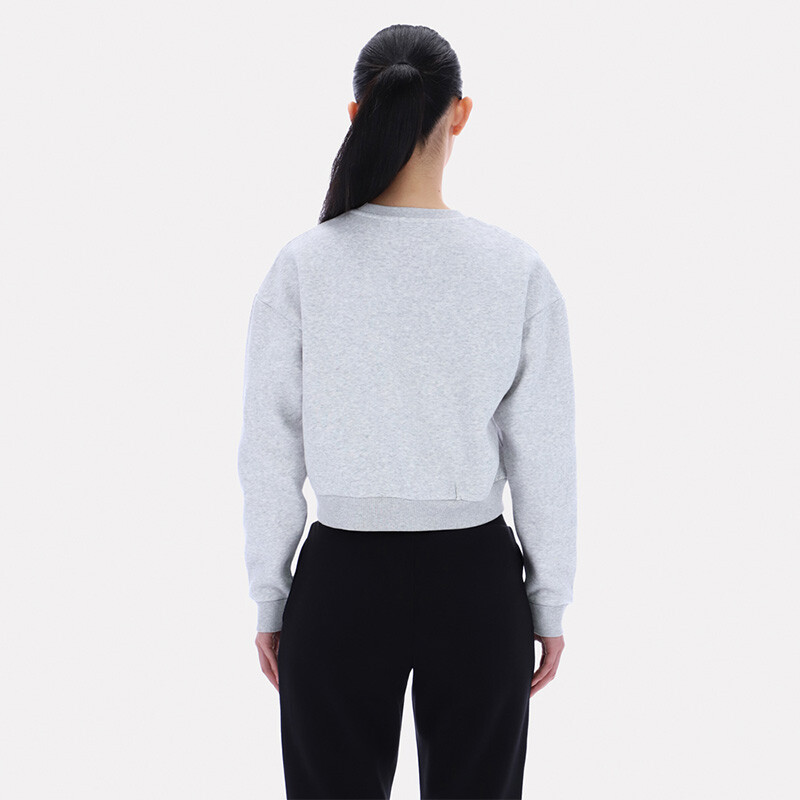 Buzo Reebok Hazel Cropped Gris