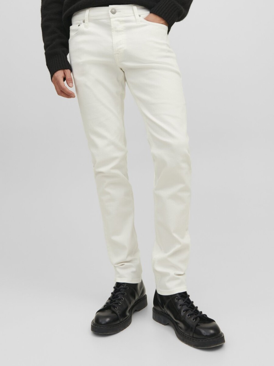 JEANS SLIM GLENN - White Denim 