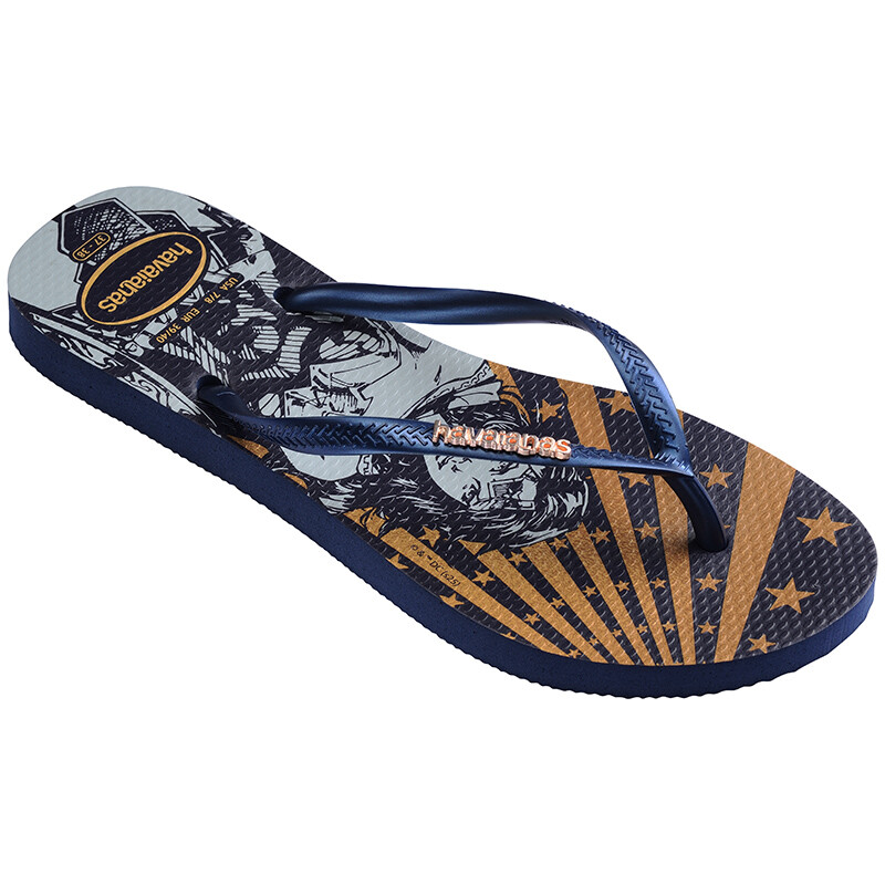 Ojotas Havaianas Warner Classics Slim Azul
