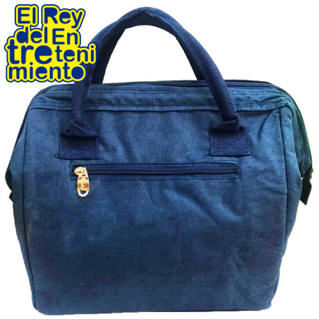Bolso Lunchera Térmica Cartera Conservadora Aislante Azul