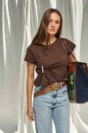 Castle T shirt Chocolate