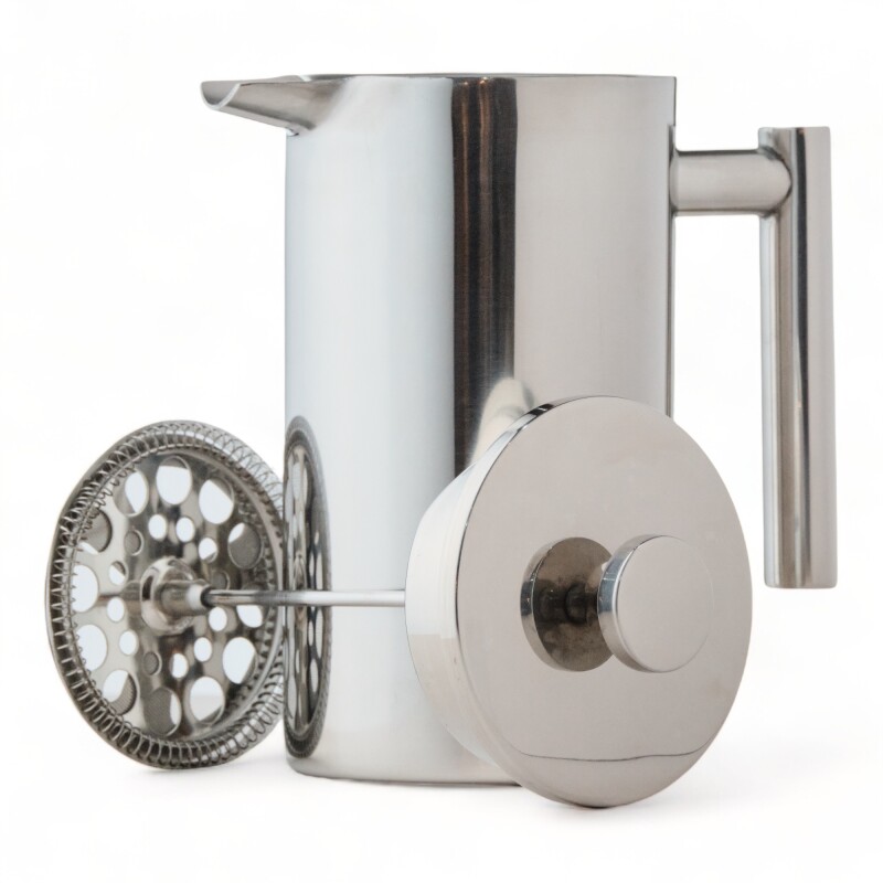 Cafetera Prensa Francesa Doble Parede Ac-Inox 1000ml Silver