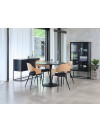 Vitrina VIRUM 2 puertas negro Vitrina VIRUM 2 puertas negro