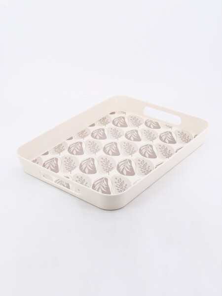 BANDEJA ESTAMPADA BEIGE