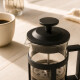 Cafetera francesa de vidrio y plástico 350 ml NEGRO