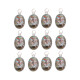 MEDALLAS DE SANTOS 2CM X20 UNIDADES Gp121/san Jorge