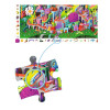 Juego de Mesa Puzzle Observación Crazy Town Juego de Mesa Puzzle Observación Crazy Town