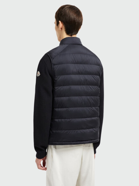 Moncler - Chaleco Plumifero Barthe Azul