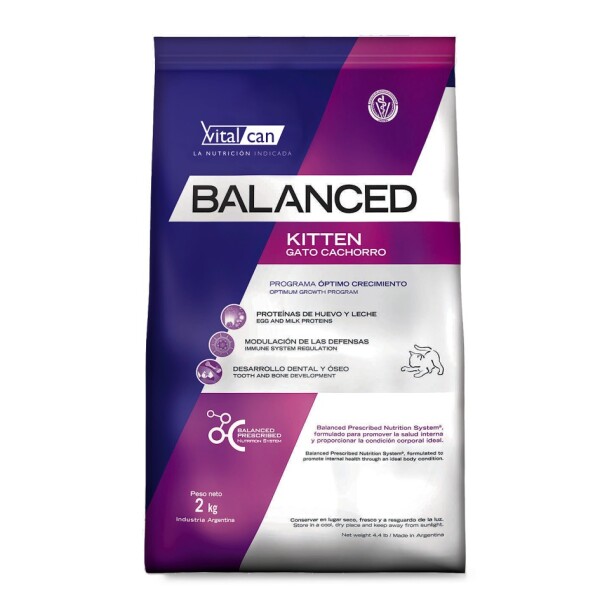 Balanced Gato Kitten 2Kg Balanced Gato Kitten 2Kg