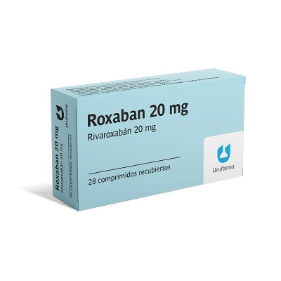 Roxaban 20 Mg. 28 Comp. Roxaban 20 Mg. 28 Comp.