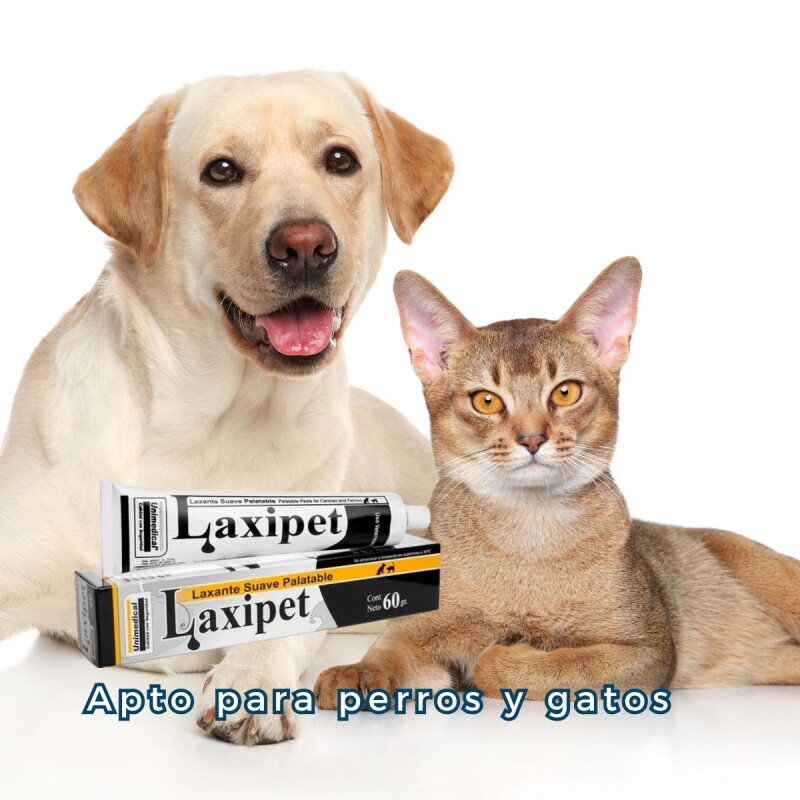 LAXIPET LAXANTE SUAVE PALATABLE PARA PERROS Y GATOS 60 G. LAXIPET LAXANTE SUAVE PALATABLE PARA PERROS Y GATOS 60 G.