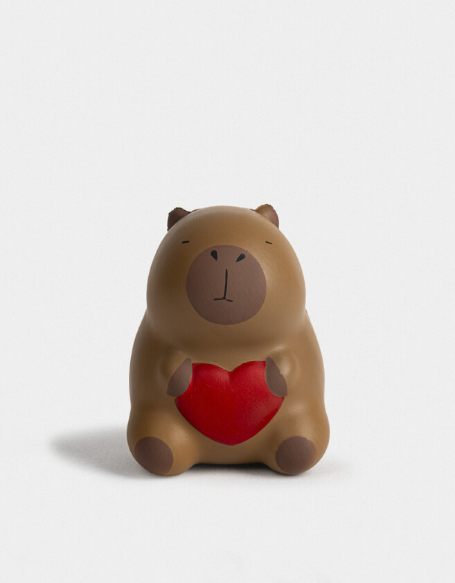 Lúdico Squishy Capibara - Marron Medio