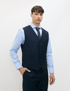 470370 CHALECO VESTIR HARRINGTON SELECT Azul Oscuro