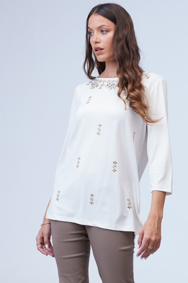 Blusa Tachas CRUDO