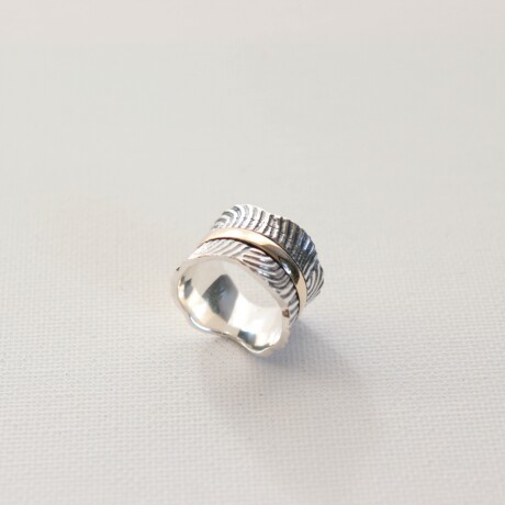 Anillo Fox - Plata y Oro Anillo Fox - Plata y Oro