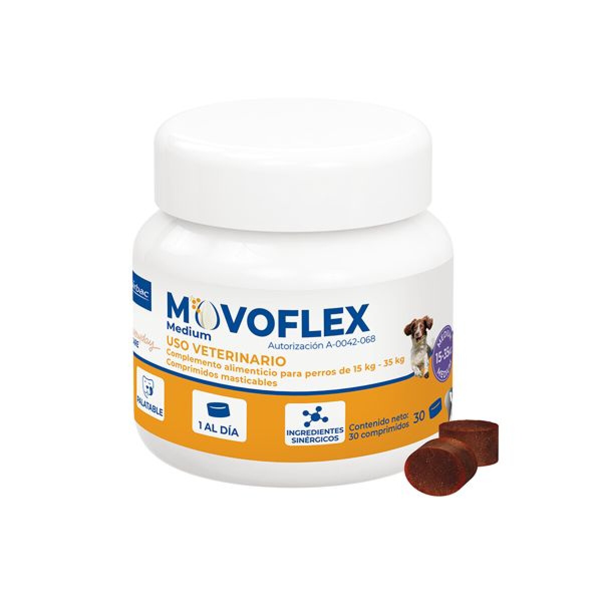 Movoflex M 30 comprimidos - Perro Mediano 