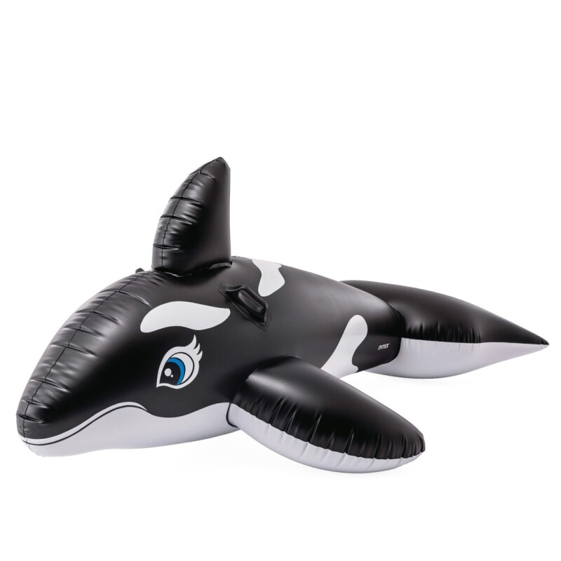 INTEX ORCA BALLENA INFLABLE PARA NIÑOS CON 2 ASAS 193 X 119 CMS Intex Orca Ballena Inflable Para Niños Con 2 Asas 193 X 119 Cms