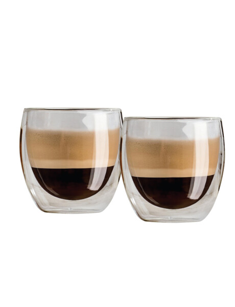 SET 2 VASOS DOBLE PARED 200ML VIDRIO VARENNA SET 2 VASOS DOBLE PARED 200ML VIDRIO VARENNA