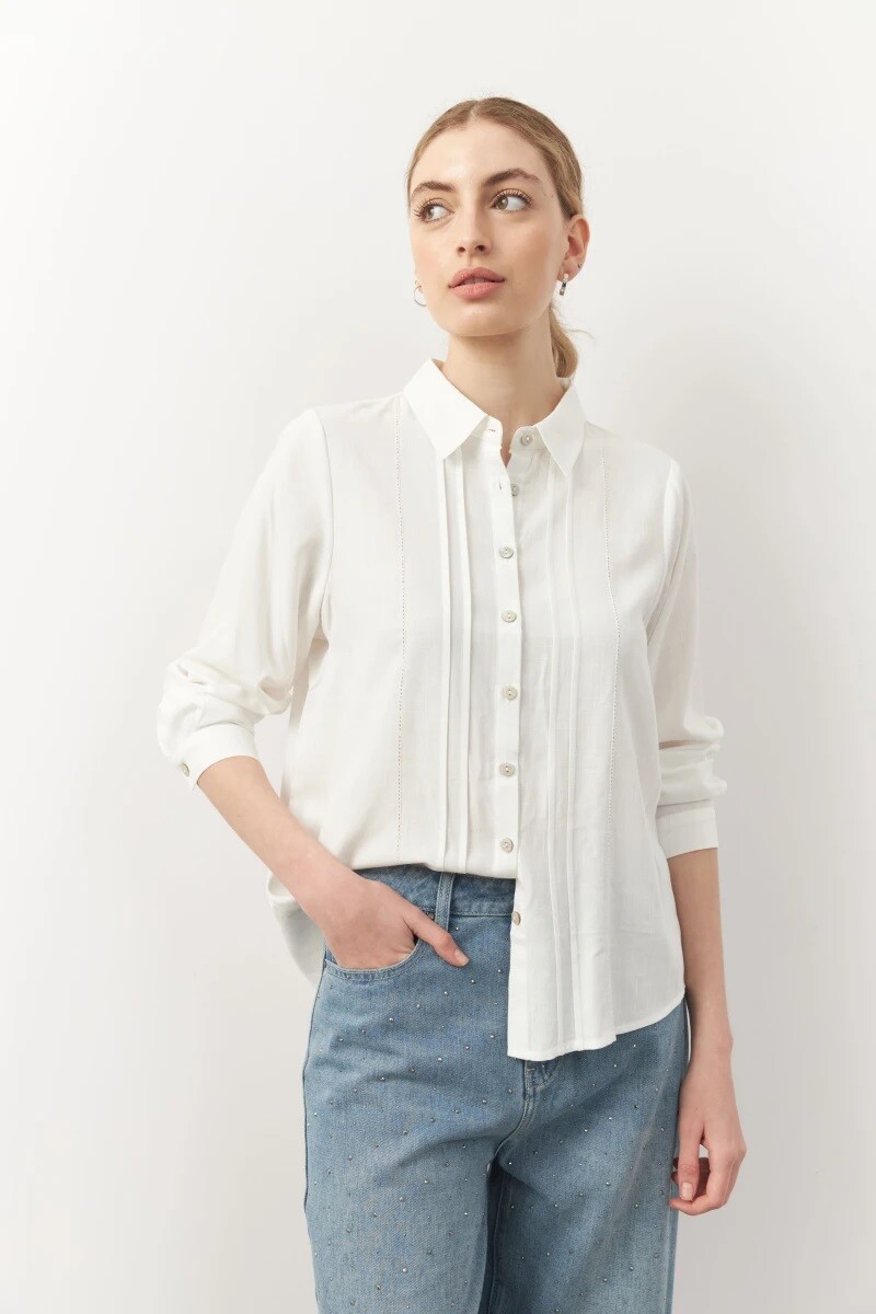 CAMISA D.CASSIN MARLENNE - BLANCO 