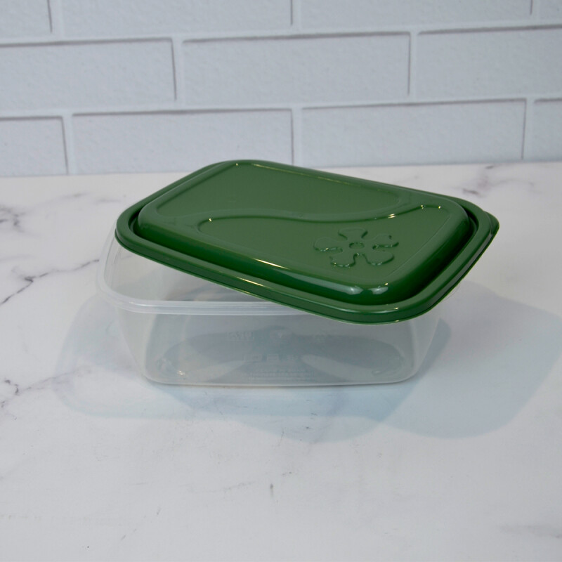 Pote rectangular 1,5 lts VERDE