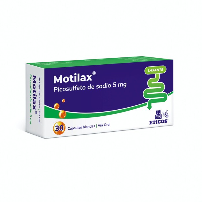 MOTILAX 5 MG CJ X 30 CAPS. BL. única