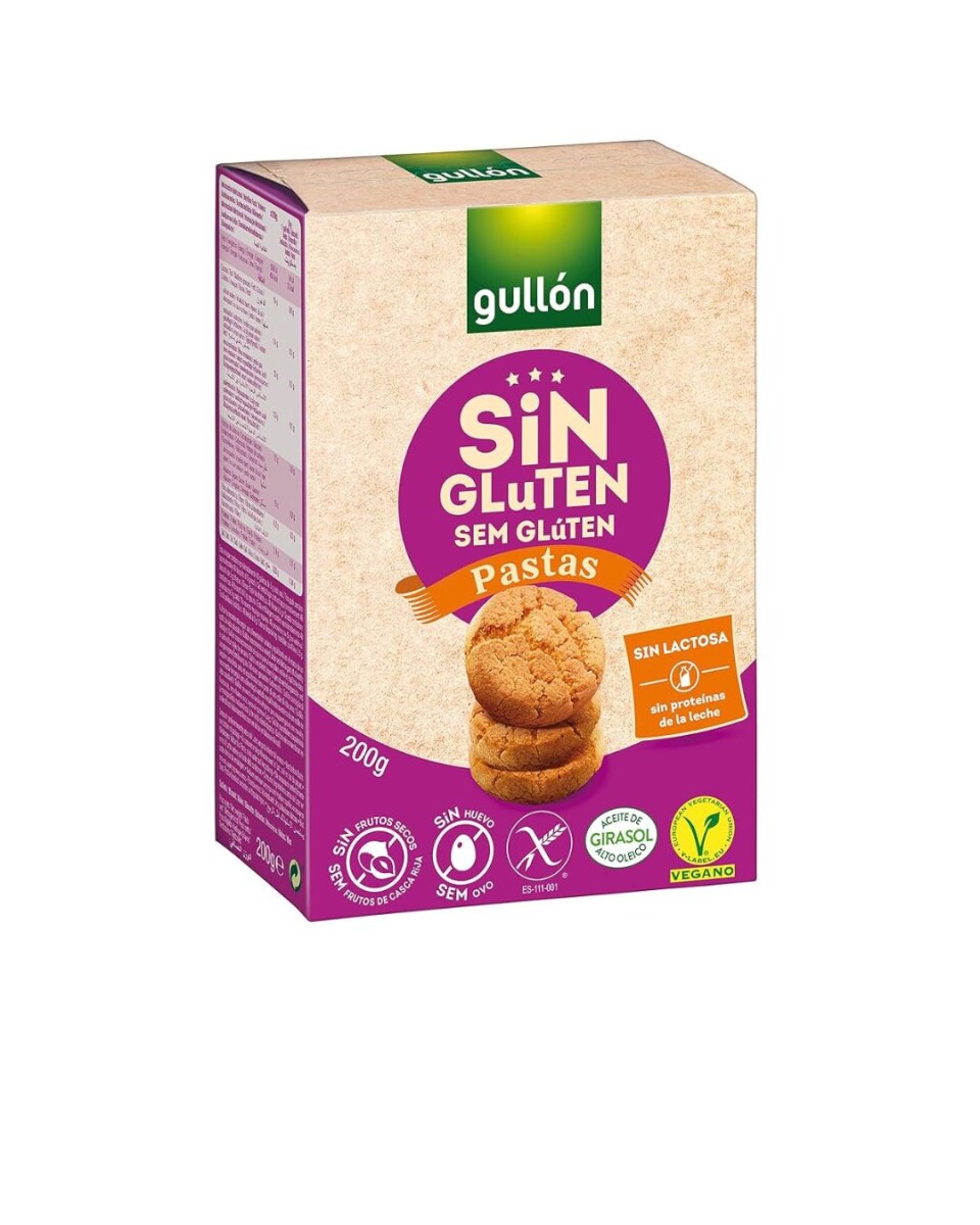 GALLETAS GULLÓN SIN GLÚTEN 200G 