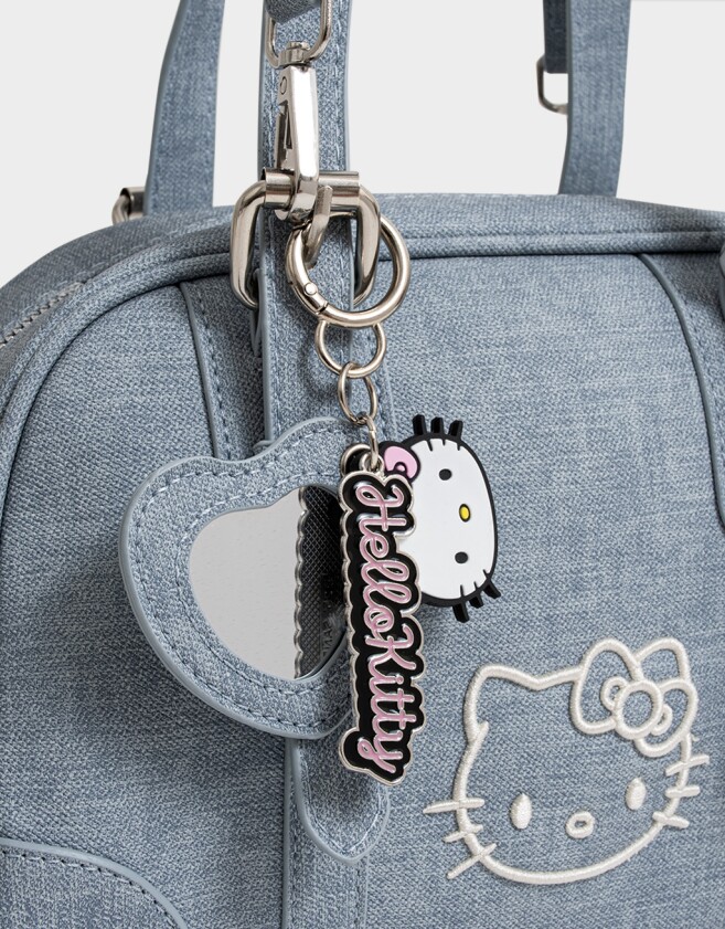 Marroquinería Licencias Cartera Denim "hello Kitty" - Combinacion Multicolor
