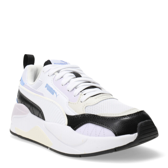 Championes de Mujer Puma X-Ray 2 Square Blanco - Negro - Violeta Lavanda