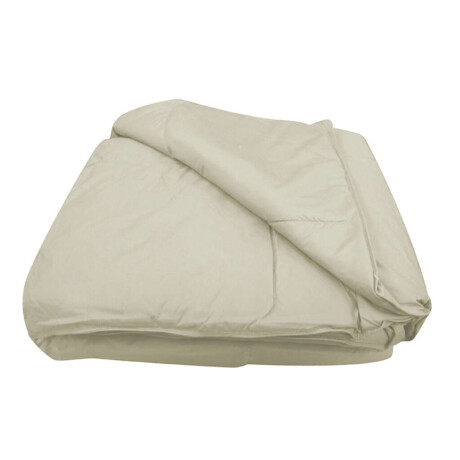 Acolchado de Plumas 1 Plaza Home Class 150 x 220 cm Beige