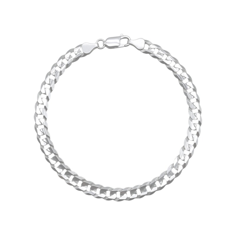 Pulsera cubana - Plata 925 - Sin piedra - PU3842 sinpiedra
