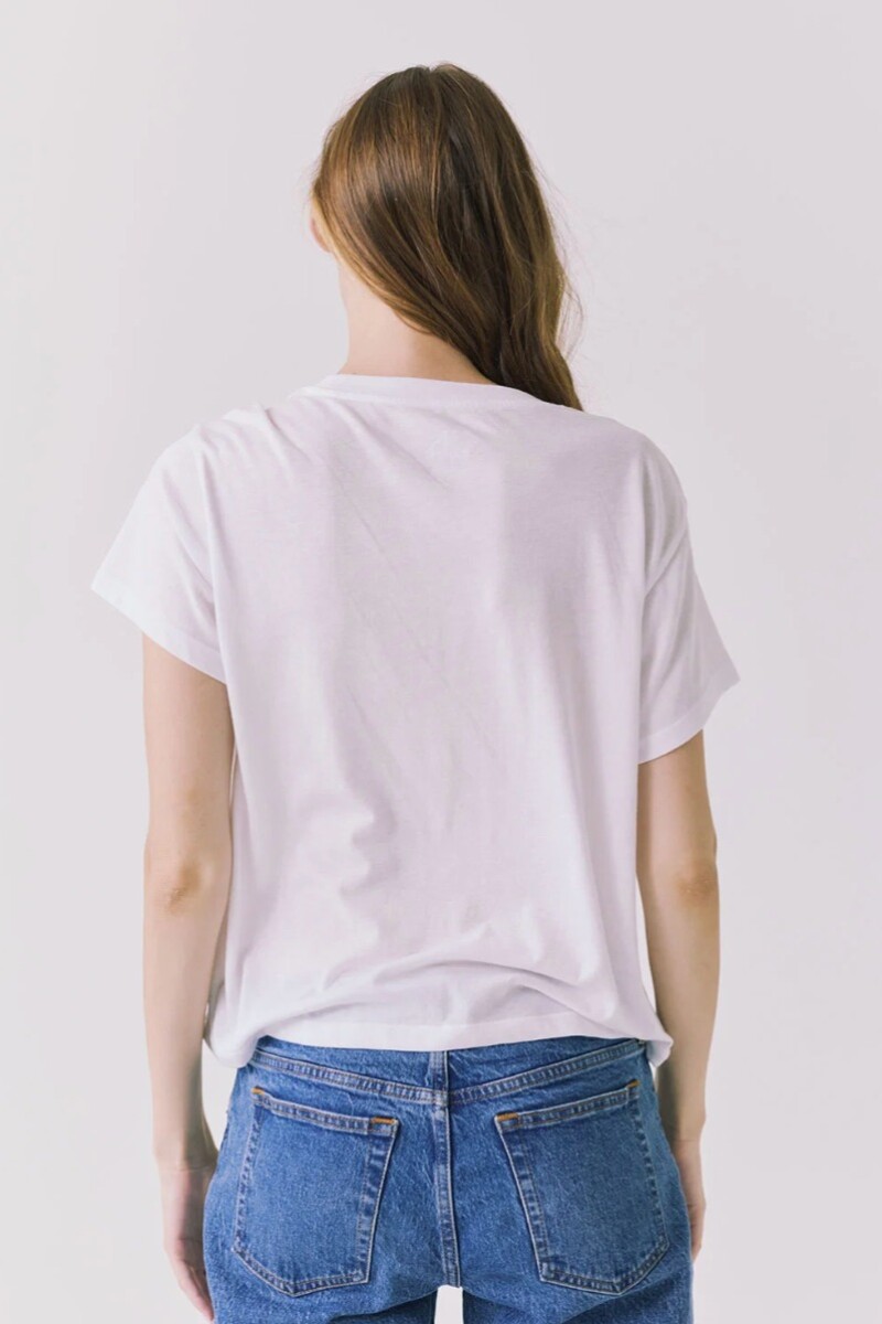 REMERA COSTA DEL SOL Blanco