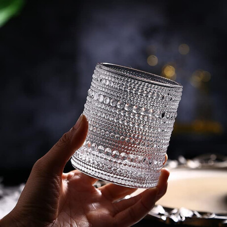 Vaso de vidrio Vintage Sc