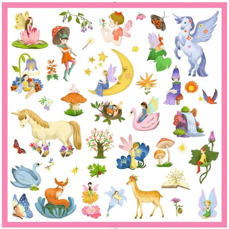 STICKERSX160 Stickers X160 Unidades Design By Hualing Xu 4-7 Años Djeco