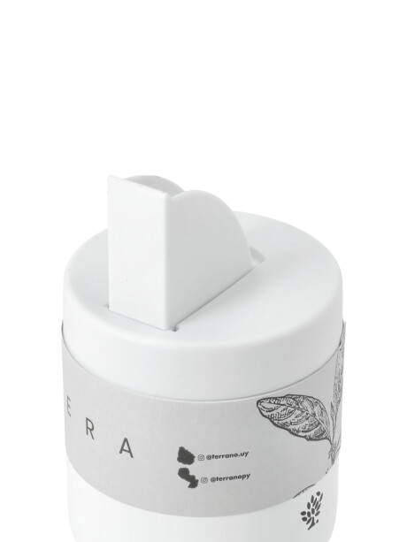 Yerbera Roler Mediana Blanco