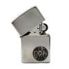 Encendedor ZIPPO 29872 Button Logo - ZP298738 plateadocombinado